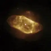 Image de NGC 7009 capté par le télescope de l'observatoire Gemini North en 2006.