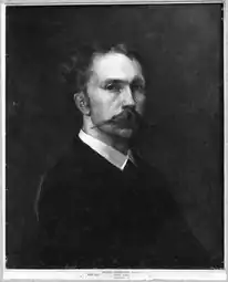 Autoportrait, 1877, huile sur toile, 63&nbsp;×&nbsp;50&nbsp;cm, Nationalmuseum.