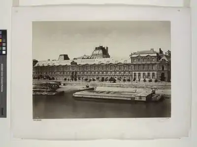Vers 1855 (photographie d'Edouard Baldus).